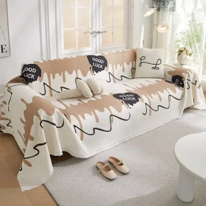 Simple Modern Towel Soft Home Decoration Sofa Couch Cover Blanket Non Slip Four Season Universal Knit Throw Tapestry Bed Blanket