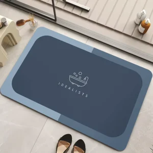 Simple Style Quick Drying Non Slip Entrance Door Mats Custom Bath Mat for Home and Hotel Use