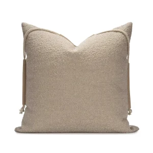 Simple Throw Pillow Waist Cushion Home Textile Model House Bedroom Living Room Sofa Pillowcase Cushion Cover