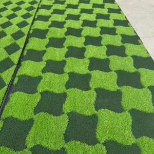Simulation Turf Kindergarten Lawn Landscape Sports Flooring Green Pattern Carpet Artificial Grass