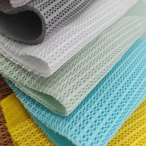 Single Air Hexagonal Mesh Breathable Mesh Sandwich and Hard Mesh Fabric for Baby Chair and Shoes