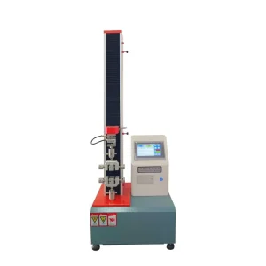 Single Column Digital Tensile Strength Tester Peel Elongation Testing Machine for Plastic Film Adhesive Tape ASTM D882