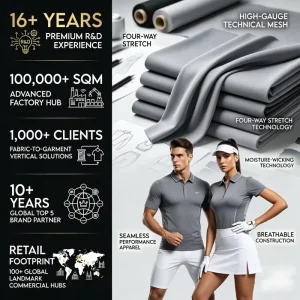 Single Jersey 16%84 Spandex Breathable Stretch Sports T-shirt Fabric From China Premium Factory