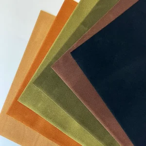 Single Side Flock Fabric One Hundred and Fifty Centimeters Width Adhesive Fiber Material for Sofa Bag Clothing