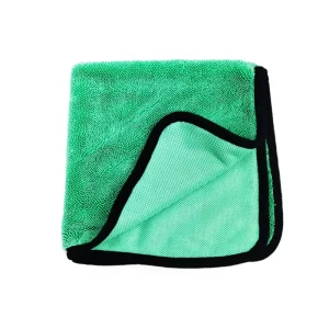 Single Side Twist Loop Microfiber Towel Super Absorbent Lint Free Car Drying Towel Auto Detailing Cleaning Cloth