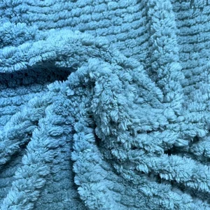 Single sided 100% Polyester Fiber Flannel Knitted Soft Fabric Home Blanket slippers Plush Fabric