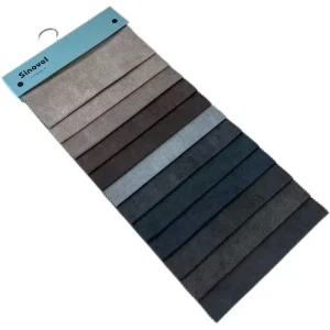 Sinovel Bronzing Technical Bonded Fleece Velvet Fabric for Sofa Upholstery in Europe Market