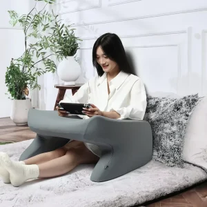 Sitting in Bed Adult Size Original Large Bed Rest Pillow Warms Reading & Bed Rest Pillows Memory Foam Reading Pillow for Laptop