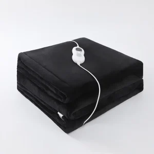 Size OEM Heating Blanket Reversible Flannel Sherpa Heated Throw Electric Blanket FROM Ainik