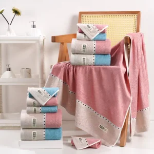 Skin Friendly Bamboo Bath Towel Reusable Bath Sheet Ultra Soft Beach Towel Quick Dry Bath Towel