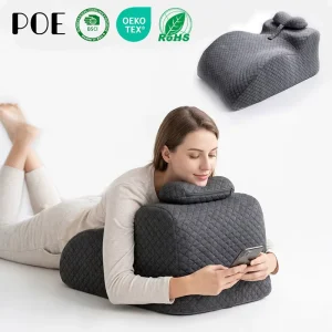 Sleep Promoting Relax Sleep Pillow Zero Pressure Silent Cushion Bed Pillow for Peaceful Night Sleeping