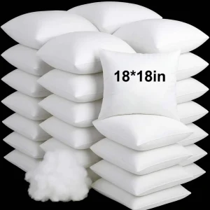 Sleeping Pillow 16*16 White Inners Cushion Insert Anti Static Anti Mite Feather Pillow for Bedroom 18*18