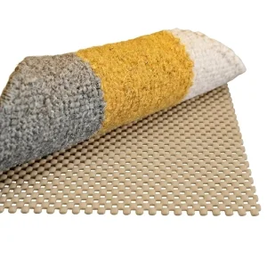 Slip Stop Ultra Low Profile Non Slip Plastic Rug Pad for Area & Runner Rugs Perfect for Hardwood Floors