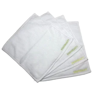 Small Cotton Terry Embroidered Face Wash Cloth Towel Solid Color Customized Logo Factory Supply Stock Bath Washcloths