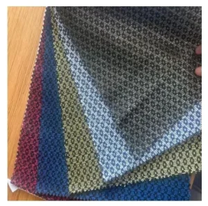 Small Design 120GSM Textile Woven Jacquard Fabric Non woven Backing Anti Pull Dyed Mattress Ticking Mattress Border