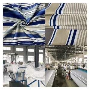 Smooth Firm Good Wrinkle Resistance 100% Polyester Woven Coating Printed Textile Fabric