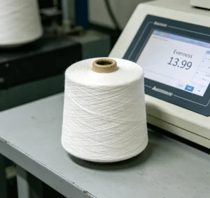 Sock Knitting Raw Material 21S Ti White 100% Polyester Yarn High Tenacity for Sewing and Sock Production