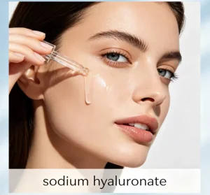 Sodium Hyaluronate Cosmetic grade Powder Used for Applying Facial Masks and Patch Masks