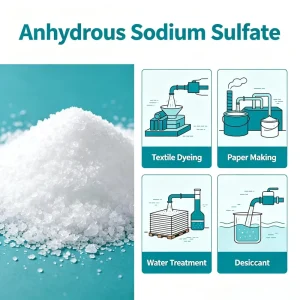 Sodium Sulfate Manufacturer 25kg Bag / 50kg Bag CAS 7757-82-6