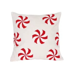 Sofa Accent Pillow Christmas Festive Atmosphere Tufted Decoration Throw Pillow for Living Room Sofa