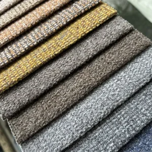 Sofa Fabric Supplier 100% Polyester for Furniture 290GSM Sofa Materials Fabric
