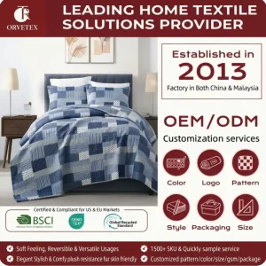 Soft 100% Polyester Jacquard Comforter Set Stuffed Duvet Insert and Shams Warm Bedding for Home Bedroom Hotel All Season Decor