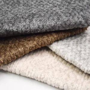 Soft 100% Polyester Velvet Fabric for Living Room Sofa Upholstery Use Home Textile