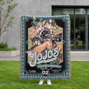 Soft Anime Woven Blanket Home Throw Blanket for Bedding Sofa Decoration and Gift Use