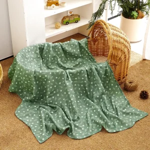 Soft Baby Bedding Blanket Custom Print Muslin Swaddle Organic Cotton Baby Bamboo Infant Swaddle Blankets Wrap