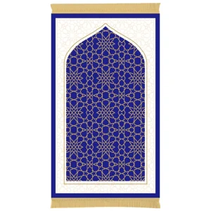 Soft Bottom Portable Back Soft Material Muslim Prayer Rug Prayer Mats Padded Mat with a Bag Package