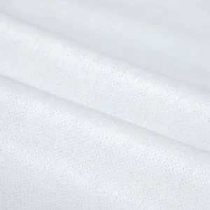 Soft Breathable Dot Spunlace Nonwoven Fabric Rolls Waterproof Polyester Viscose Blend for Wet Wipes Tissues Medical Supplies