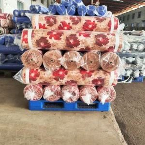 Soft Brushed Disperse Printed Microfiber Printed Woven Fabric Custom 100% Polyester Bedsheet