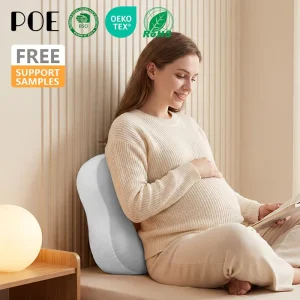 Soft Butterfly Pregnancy Body Pillow With Mini Pillow Ergonomic Waist Support Maternity Sleep Pillow For Pregnant Ladies