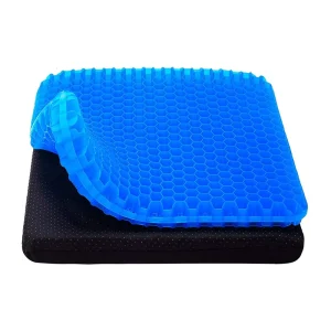 Soft Comfortable Latex Filling Seat Cushions Non Slip Outdoor Massage Office Honeycomb Lumbar Pillows Seat Cushions