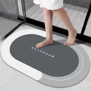 Soft Comfy Super Water Absorbent Floor Shower Mats Bath Bathroom Rug