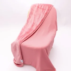 Soft Cool Comfortable Ribbed Plain Bamboo Fiber Knitted Throw Minky Blanket for Home Decoration Oeko Tex Western Style
