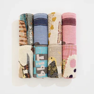 Soft Cotton Baby Face Towel 4 Layer Washed Jacquard Animal Print Toddler Hand Towels Absorbent Quick Dry Hair Drying Baby Towels