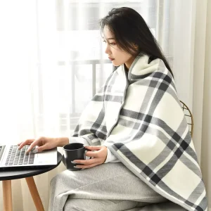 Soft Cozy Printed Throw Blanket for Bed and Sofa Decorative Christmas Throw Blankets