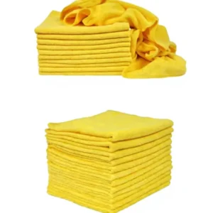 Soft Cross border Thickened Microfiber Car Wash Cleaning Towel High Low Pile Polyester Nylon Warp Knitted Fabric Made in China