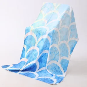 Soft Customized Designs Supported Beach Towel High Quality Microfiber Beach Towel Basketball Club Towel