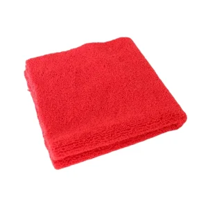Soft Edgeless 500 GSM 40*40cm Car Accessories Plush Coral Fleece Cleaning Cloth Microfiber Towel for Car Auto Detailing