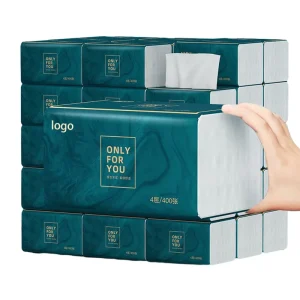 Soft Facial Care Handkerchief Tissue Paper for Office Hotel and Home Daily Use Napkin Bulk Supply