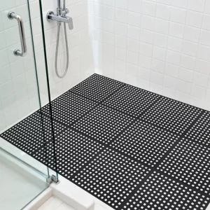 Soft Fast Drying Non Slip Water Absorbent PVC Bath Mat and Eco Friendly Durable Bathroom Floor Shower Mats