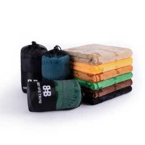 Soft Fishing Bait Towel Super Absorption Microfiber Fishing Towels With Clip