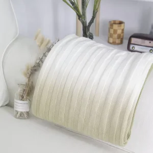 Soft Fluffy Knit Blankets Contemporary Customized Luxury Knit Blankets for Home Decoration