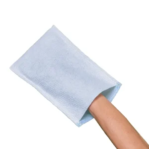 Soft Gentle Dry Wash Mitts 65 GSM Disposable Dry Cleaner Washcloths Without Soap