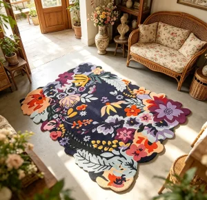 Soft High Pile Custom Hand Tufted Wool Rug Runner Premium Floor Covering Designed For Heavy Traffic Hotel Corridor Decoration