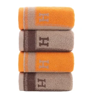 Soft Jacquard Embroidery Quick Dry High Grade ABSORBENT Cotton Face Towel Home Hotel Use Thickened Household