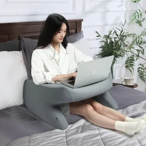 Soft Lap Desk Extra Large Reading Memory Foam Pillow with Pocket
