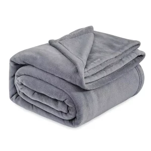 Soft Lightweight Plush Fuzzy Cozy Blanket Microfiber Fleece Bed Blankets